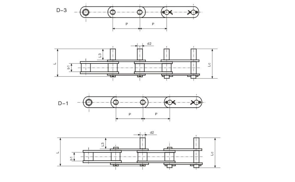 5不銹鋼雙節(jié)距輸送鏈加長(zhǎng)銷鏈 Stainless steel double pitch conveyor chain with extended pins-1.jpg