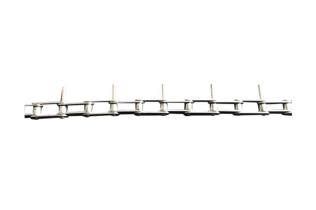 不銹鋼雙節(jié)距輸送鏈加長銷鏈 Stainless steel double pitch conveyor chain with extended pins 不銹鋼雙節(jié)距輸送鏈加長銷鏈 Stainless steel double pitch conveyor chain with extended pins