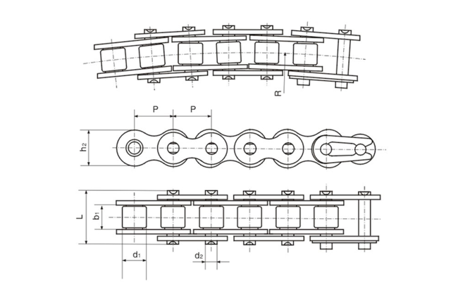 不銹鋼側彎鏈 Stainless steel side bow chain 不銹鋼側彎鏈 Stainless steel side bow chain